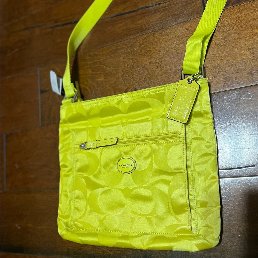 Authentic coach nylon crossbody new with tags